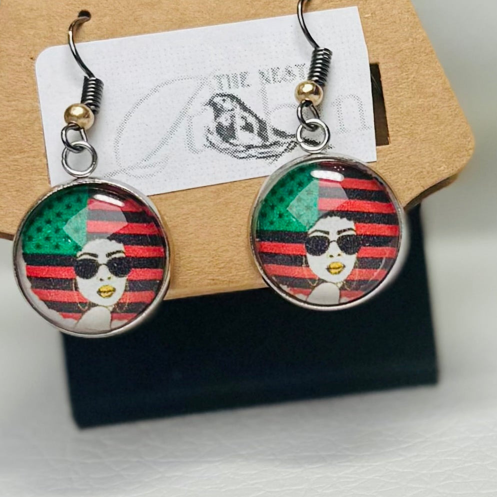 “She Is the Moment” Earrings