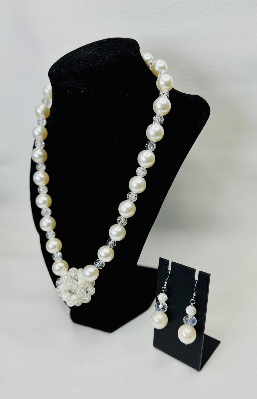 Pearl Éclat — Necklace & Earring Set