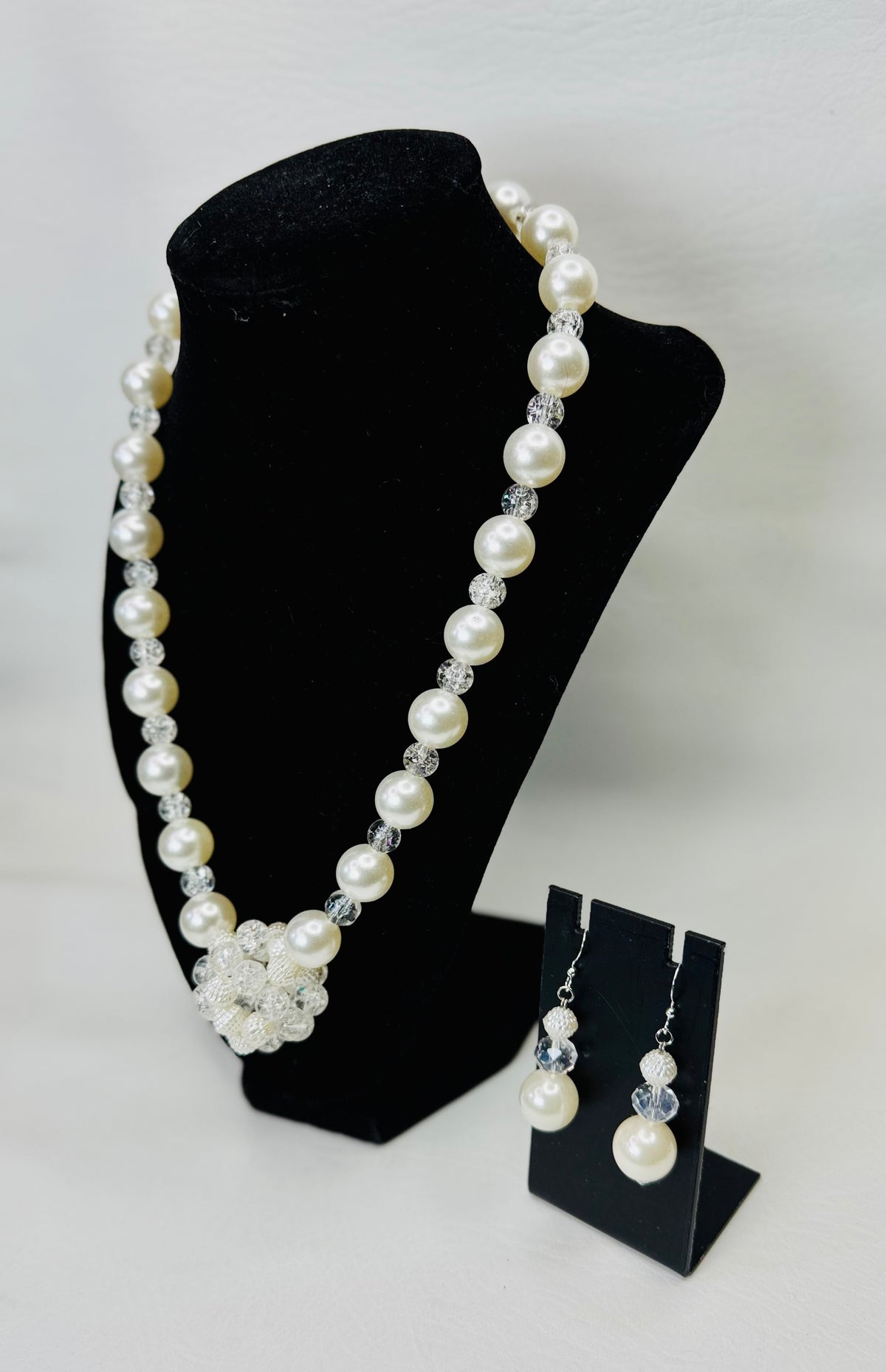 Pearl Éclat — Necklace & Earring Set