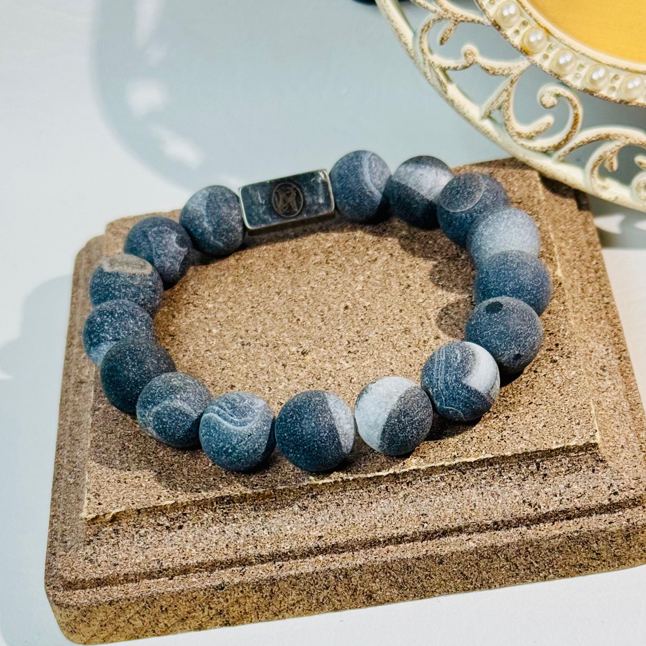 “Grayson” Genuine Stone Bracelet