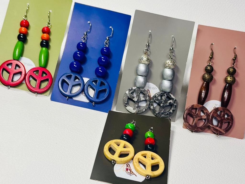Peace Earrings