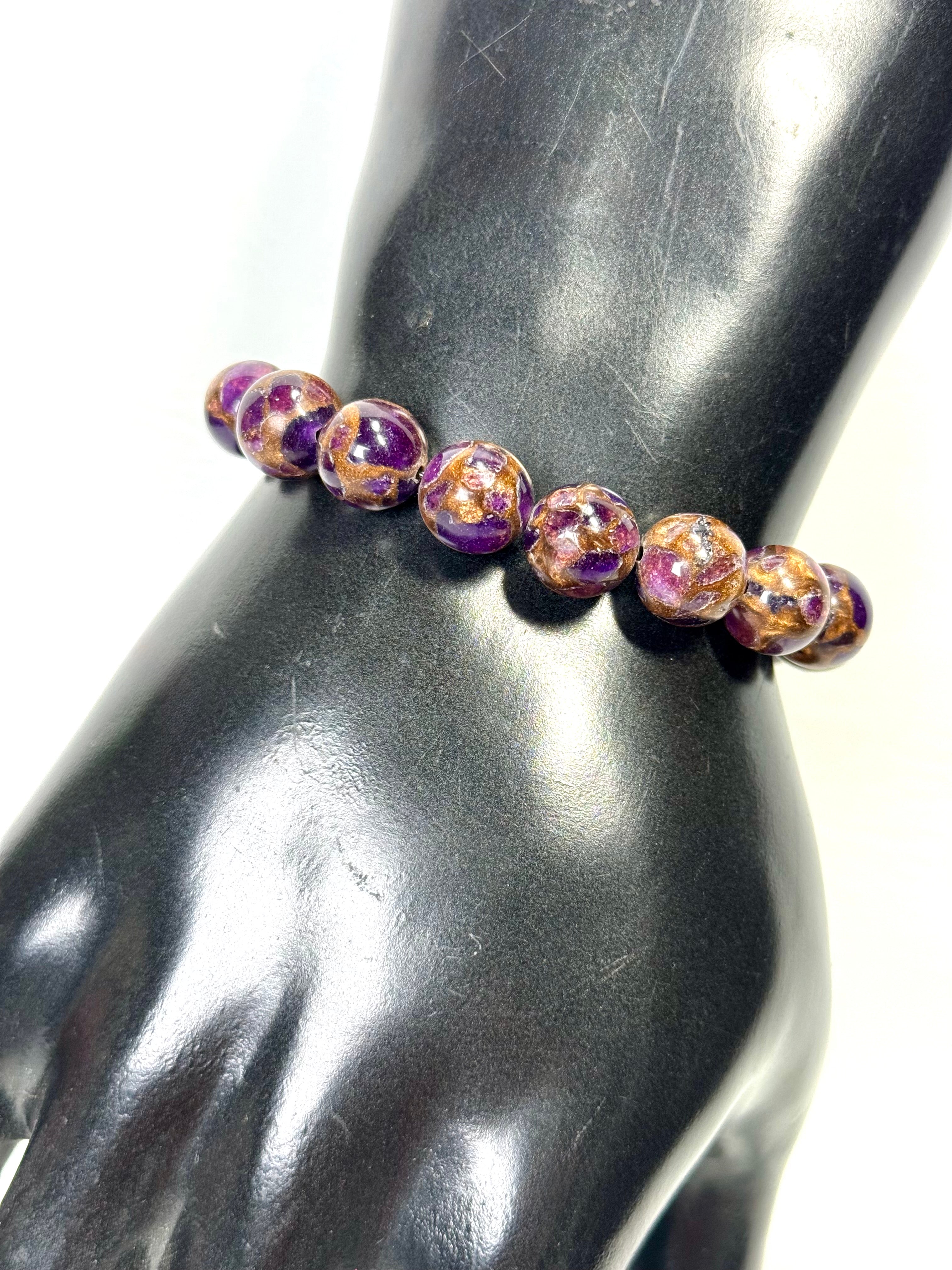 “ Royalty” Genuine Stone Bracelet