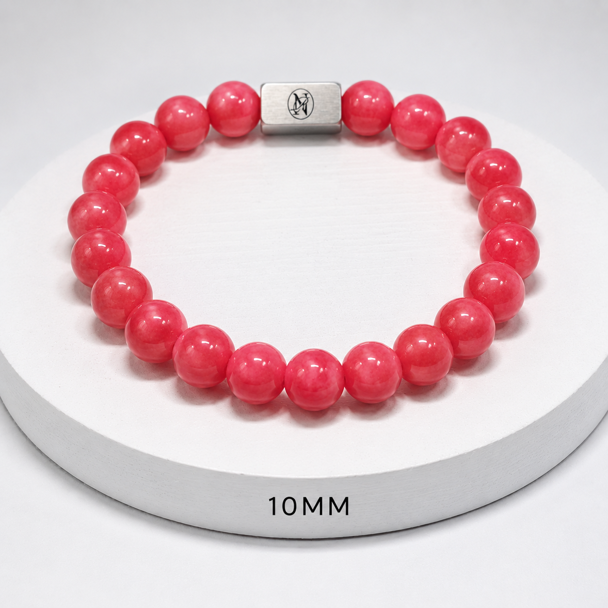 Blush Radiance™
Genuine Rhodochrosite Bracelet