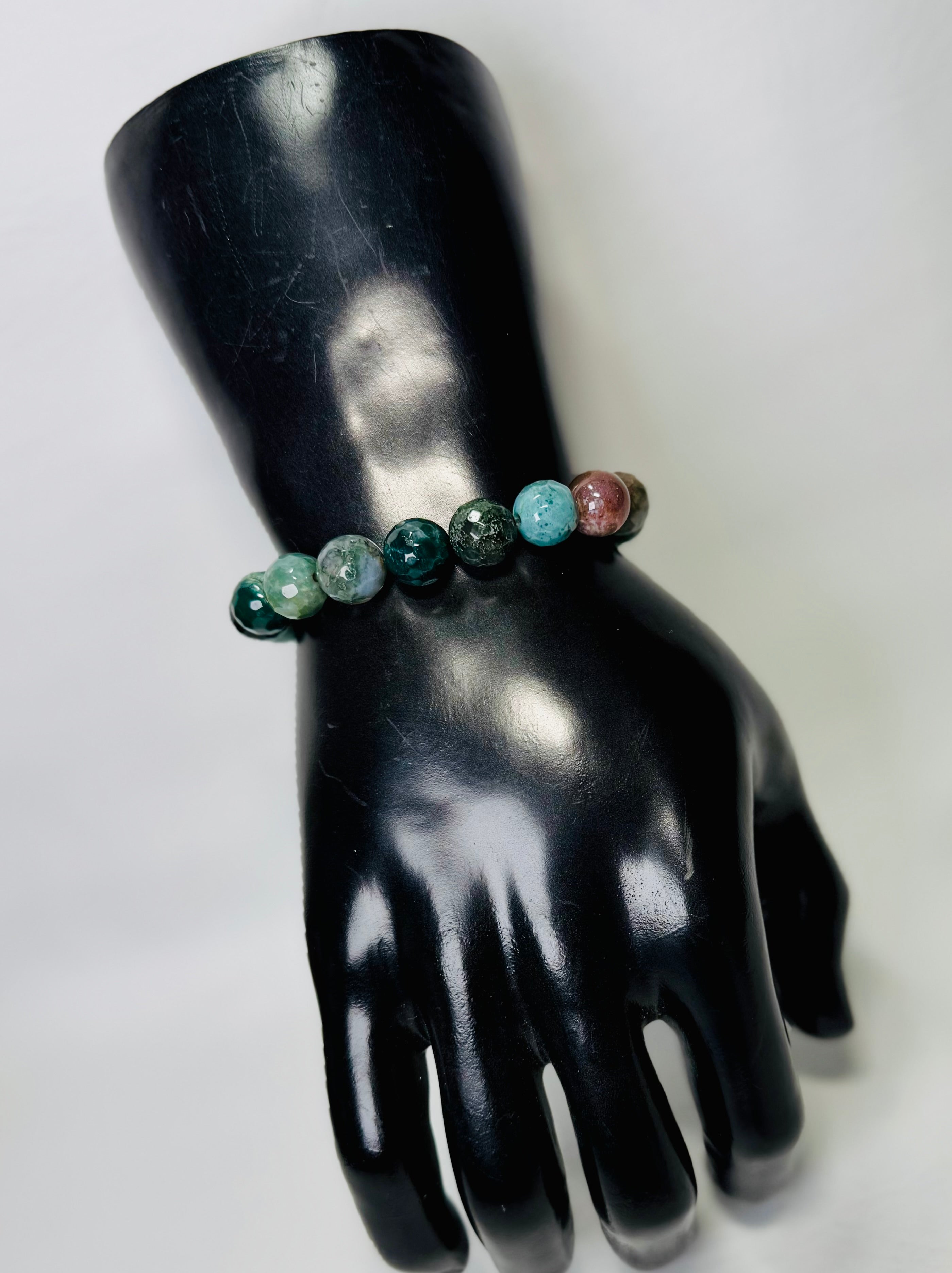 “Mountain Trail” gemstone bracelet