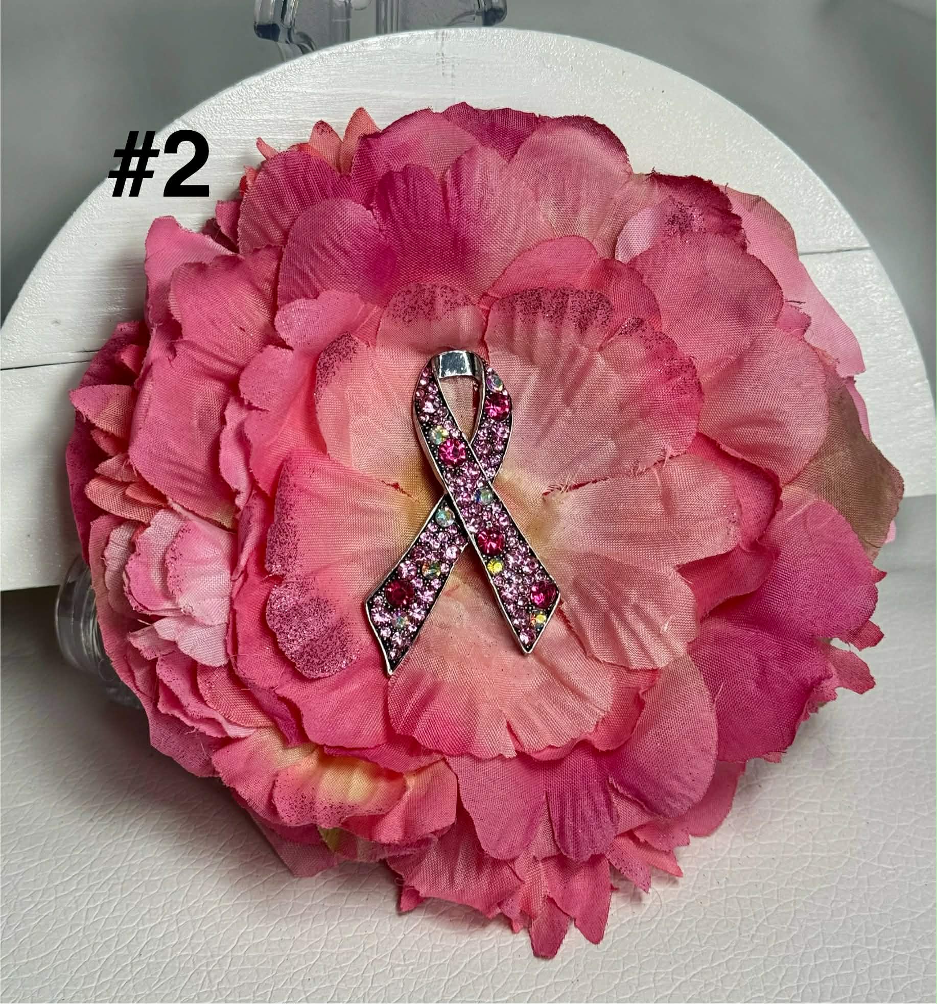 Pink Petal Awareness Brooch