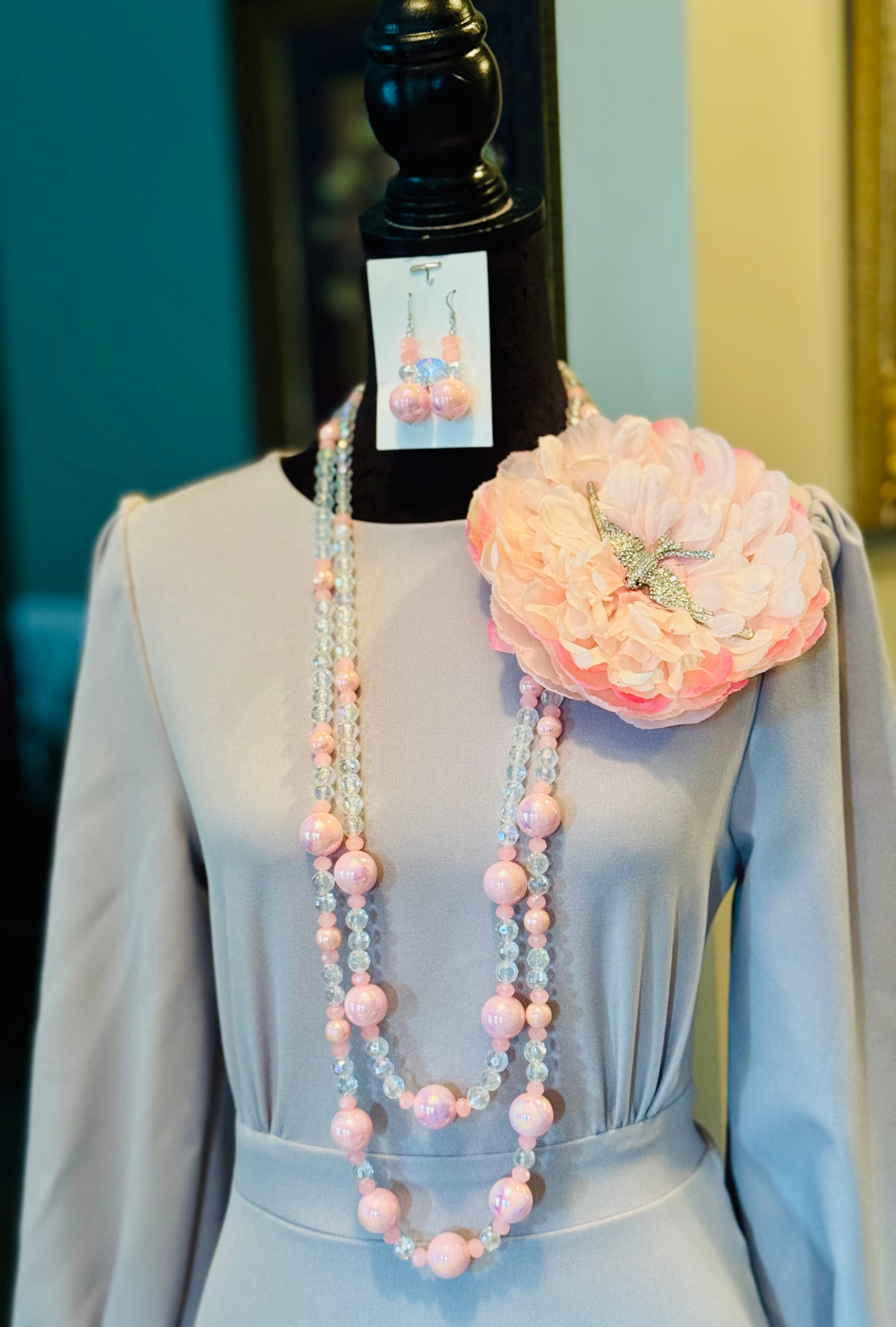 “Descending Dove” 5 Piece Jewelry Set