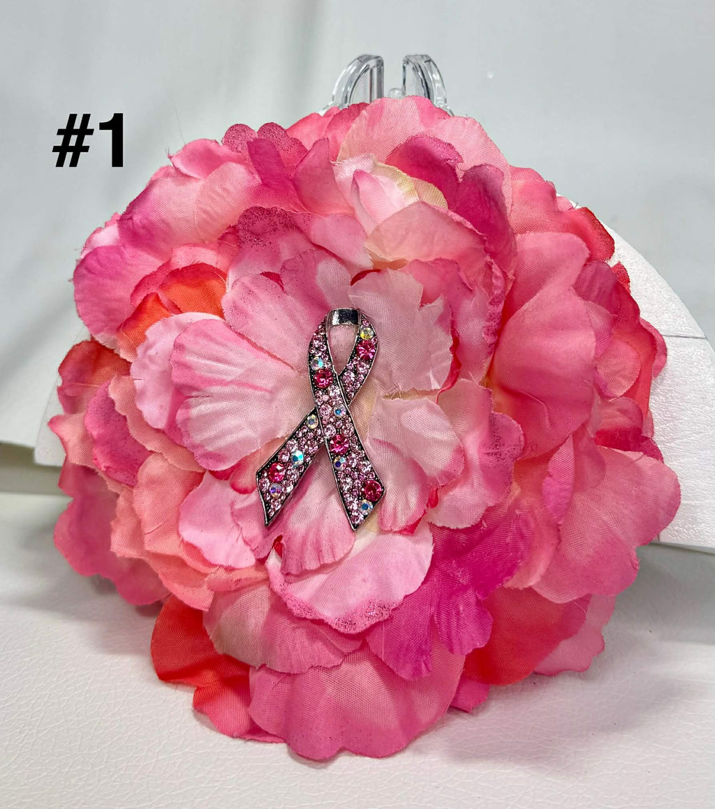 Pink Petal Awareness Brooch