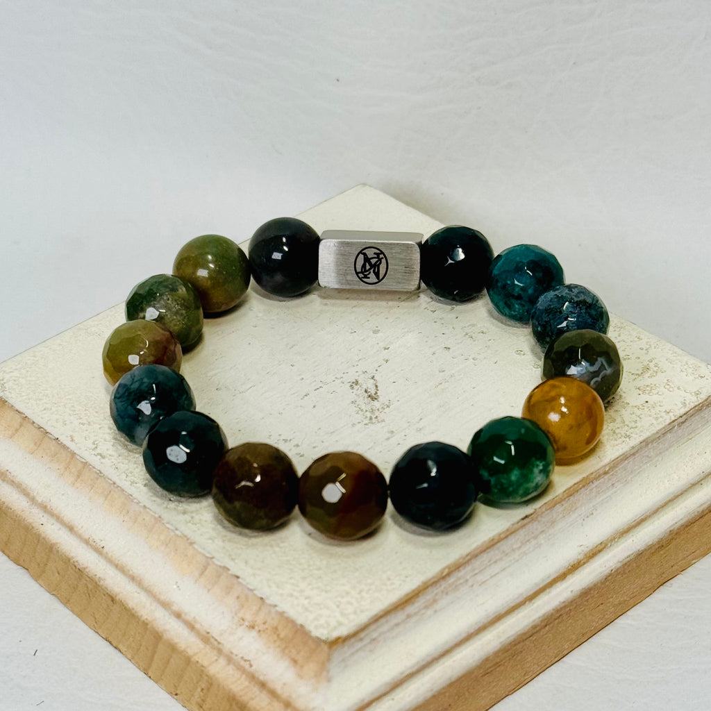 “Mountain Trail” gemstone bracelet