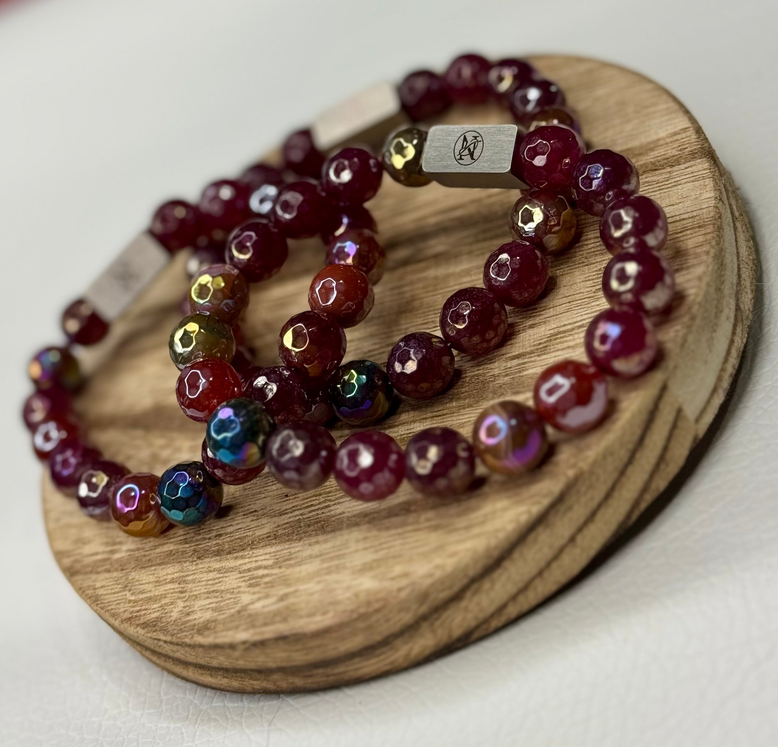 “Ruby” Genuine Stone Bracelet