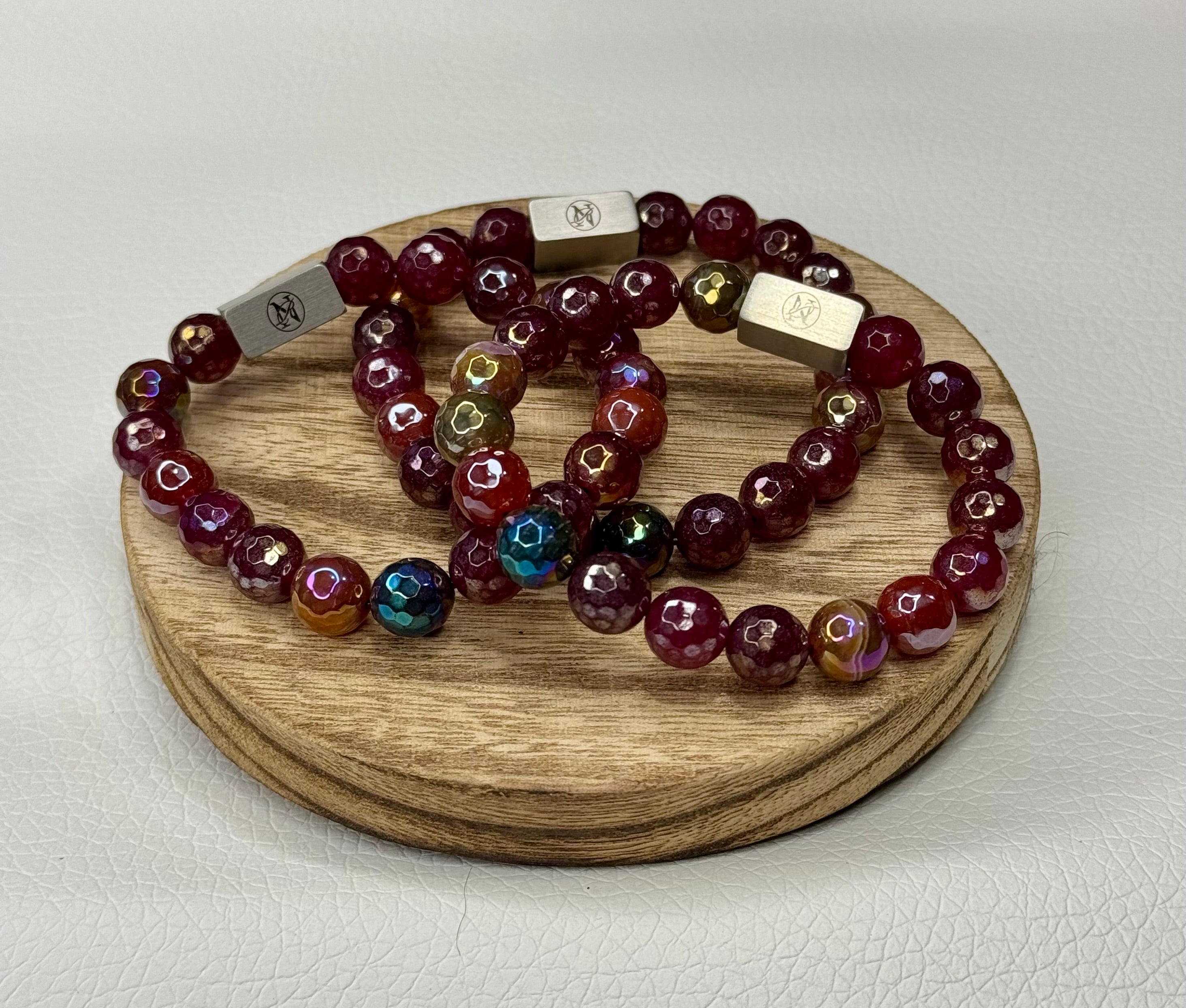 “Ruby” Genuine Stone Bracelet