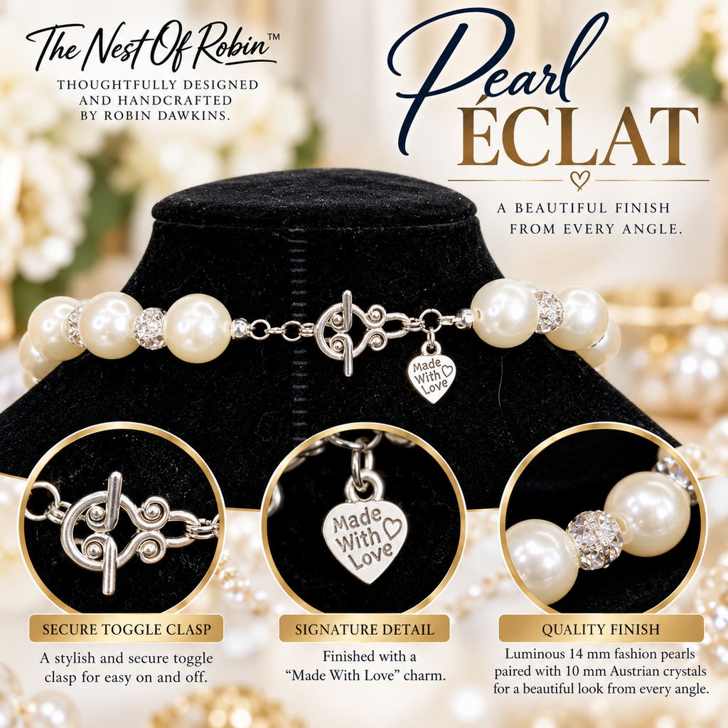 Pearl Éclat — Necklace & Earring Set