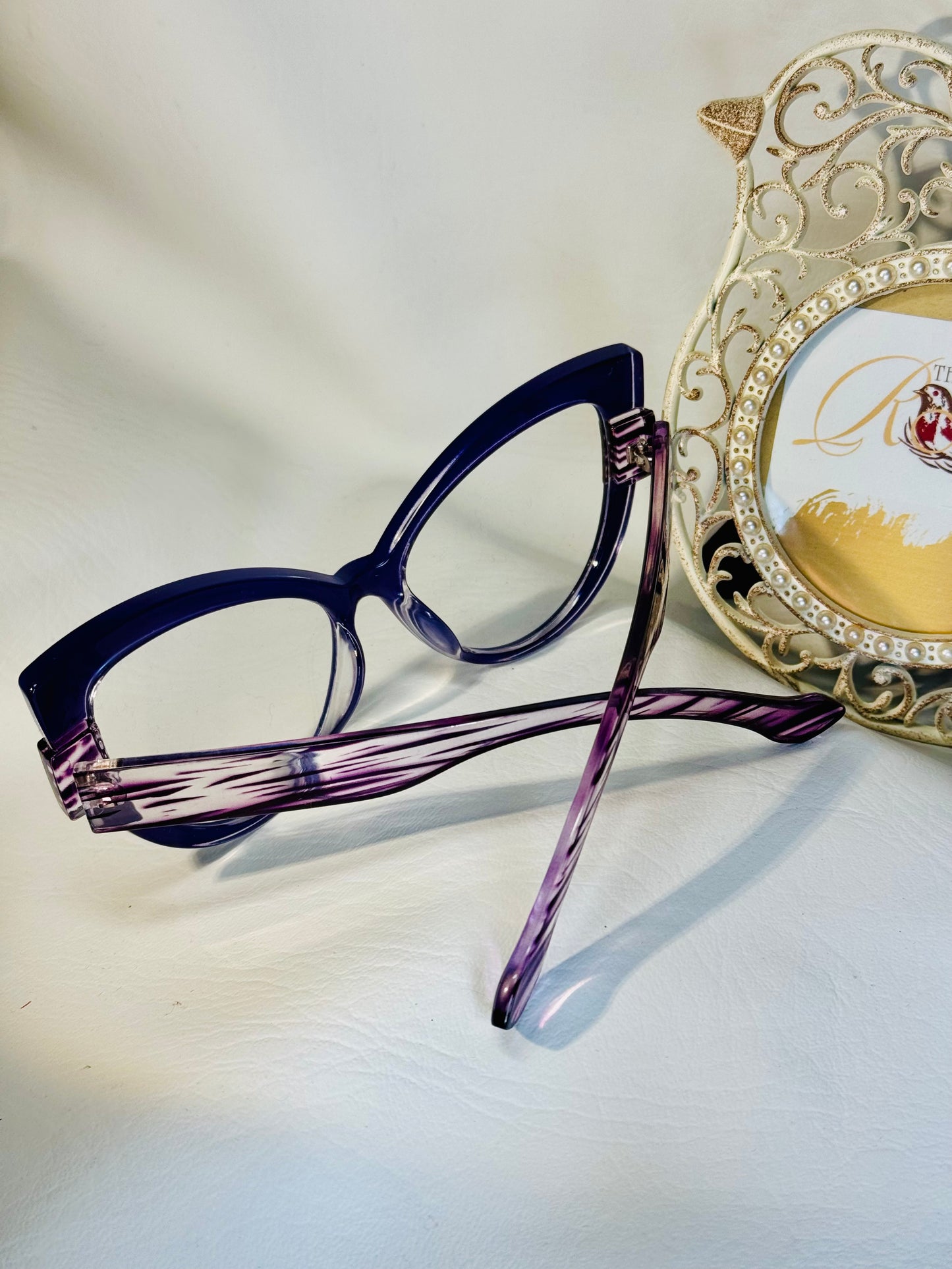 “Plum Pudding” Fashion Glasses