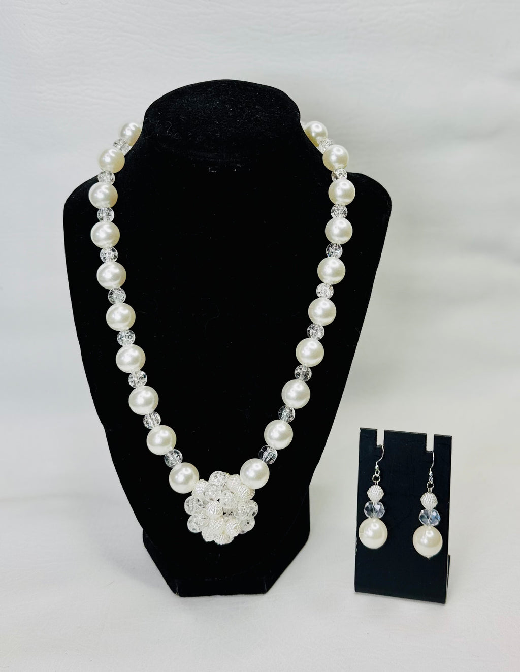 Pearl Éclat — Necklace & Earring Set