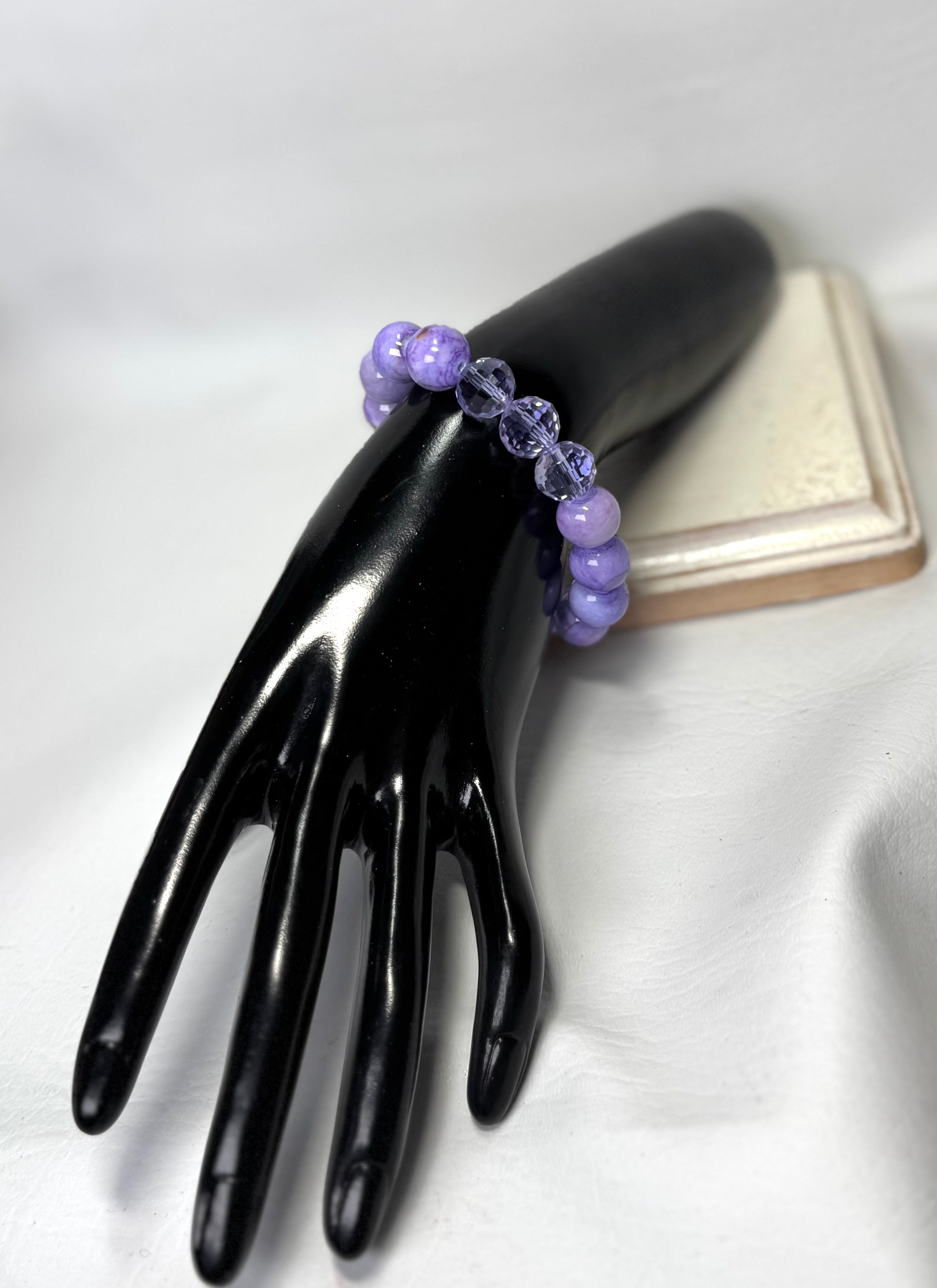 “Blooming Lavender” Gemstone Bracelet