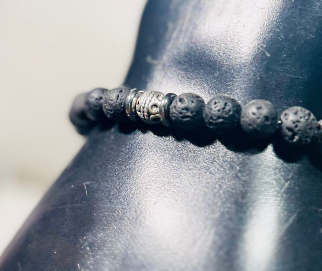 Iron Resolve™ Genuine Stone Bracelet
