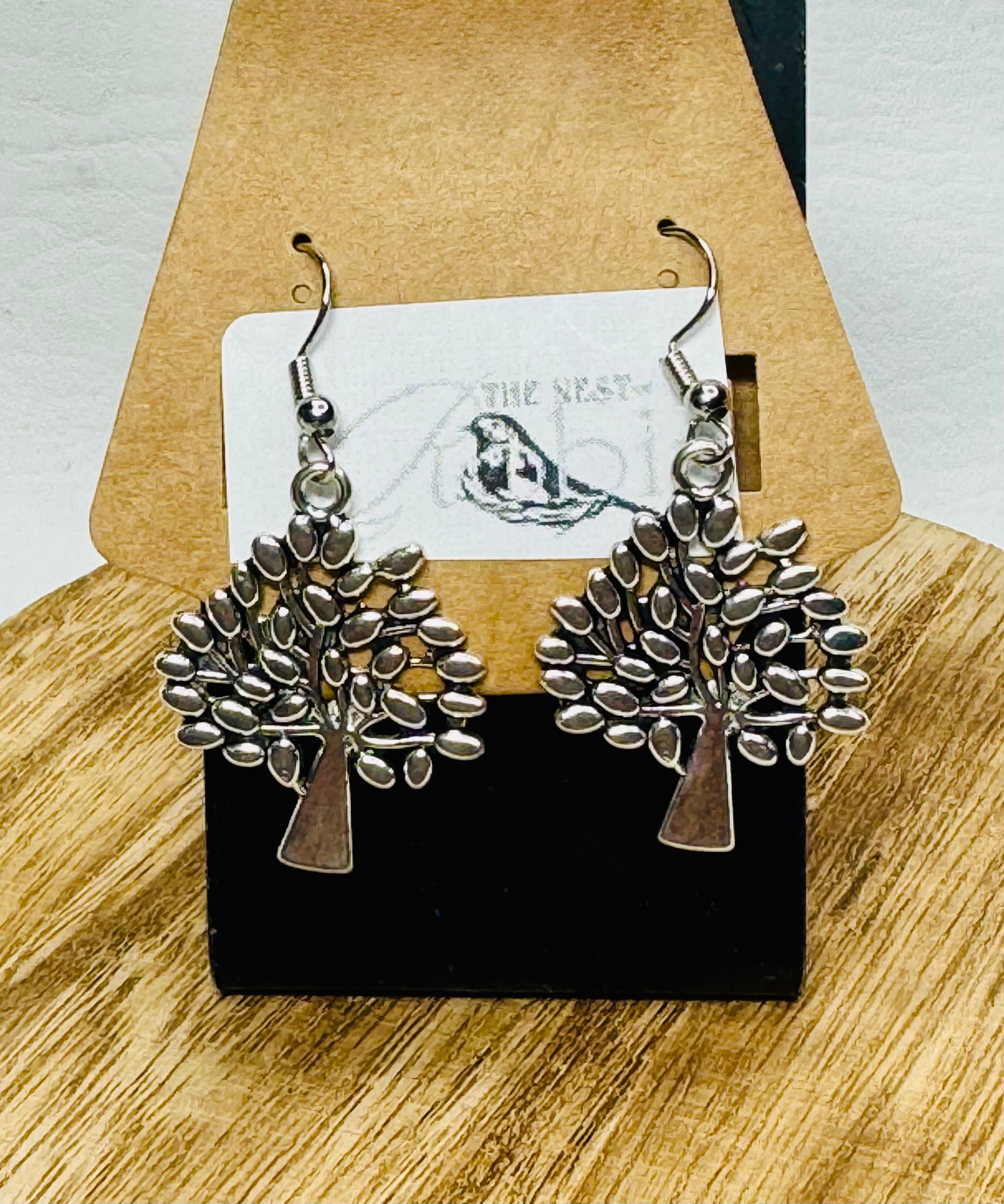 Silver “Legacy of the Roots” Bracelet & Earrings Set