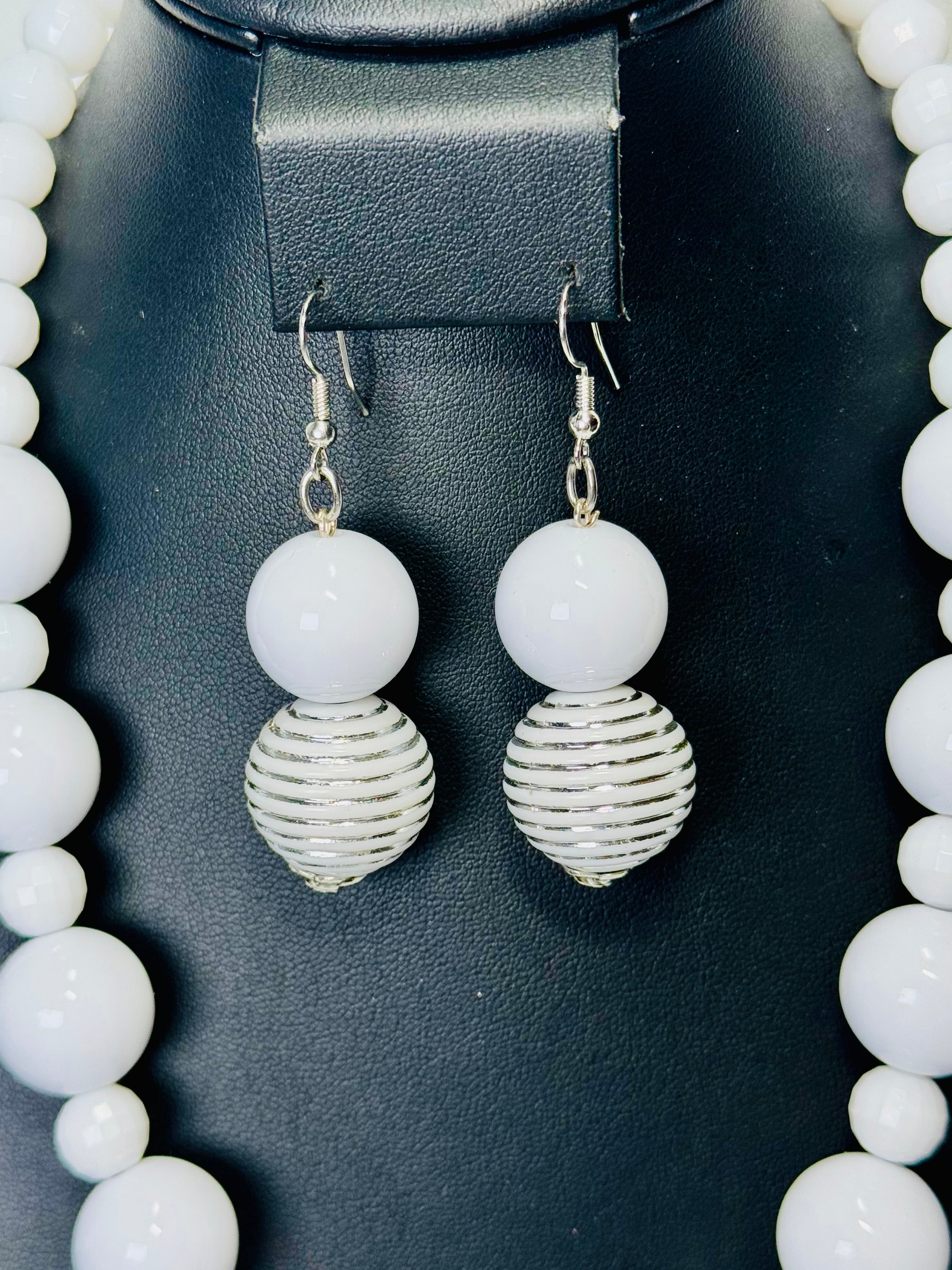 “Opal Whimsy” Necklace & Earrings Set