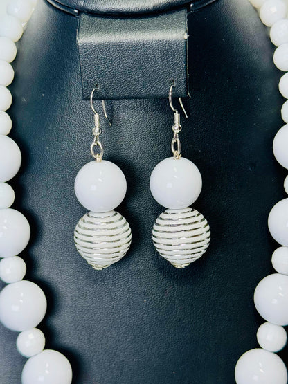 “Opal Whimsy” Necklace & Earrings Set