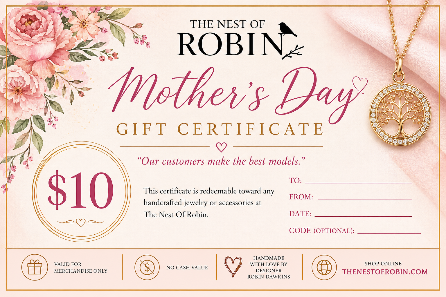 Mother's Day Gift Card