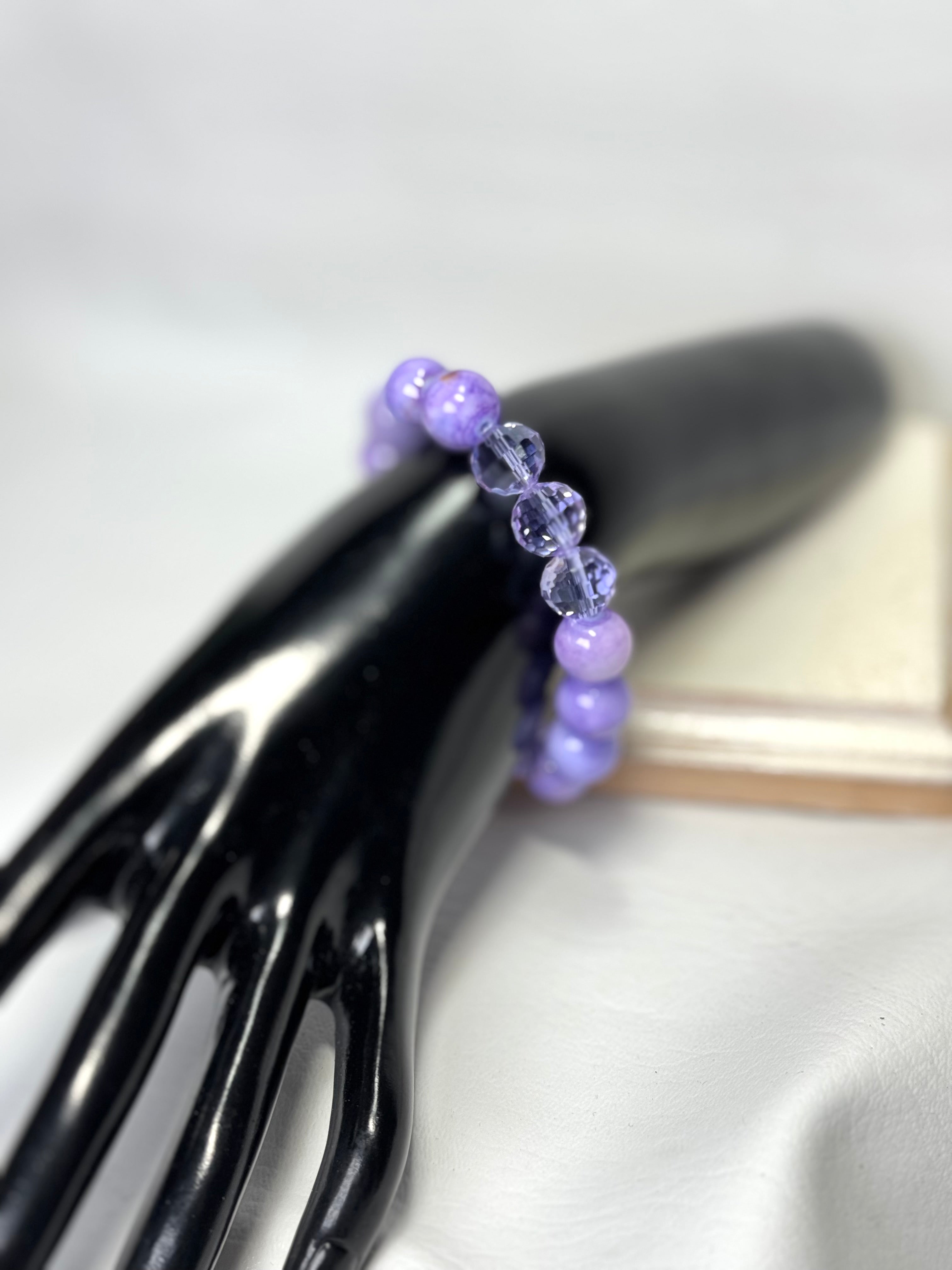 “Blooming Lavender” Gemstone Bracelet