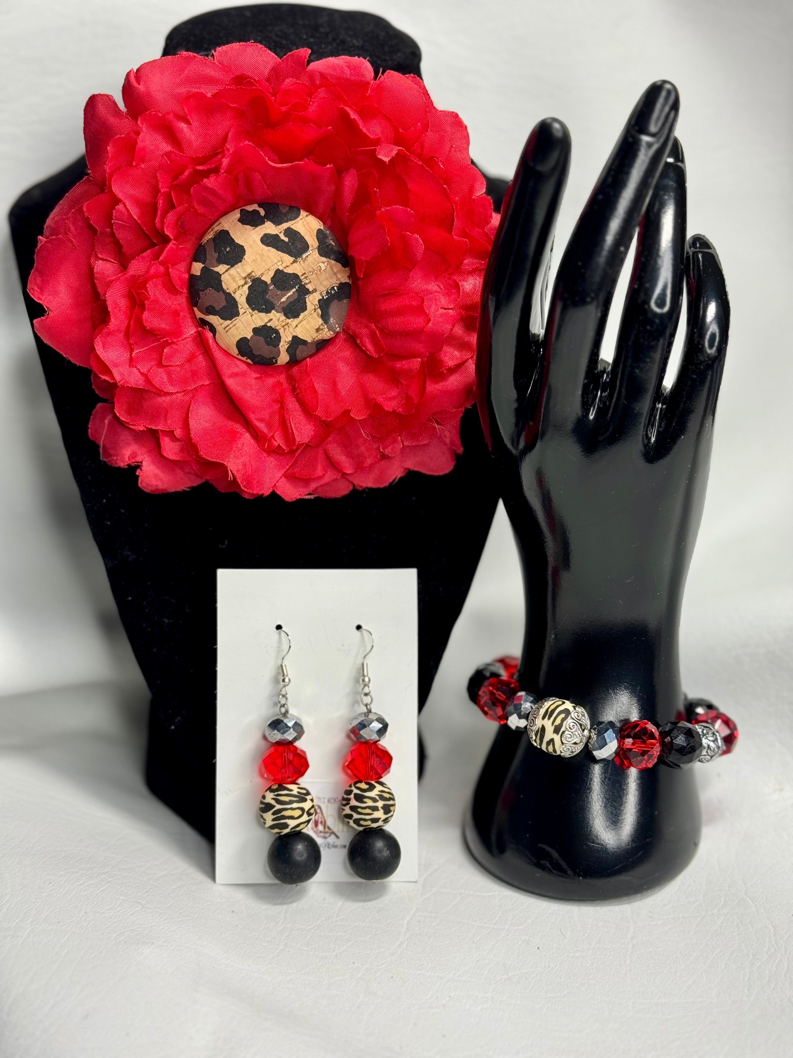 “Savanna Flame” 3 Piece Set