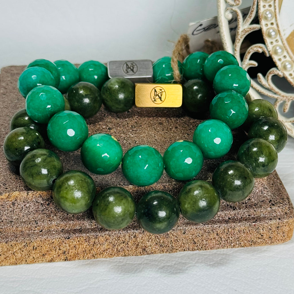 “Greenville” Semi-Precious Stone Bracelet