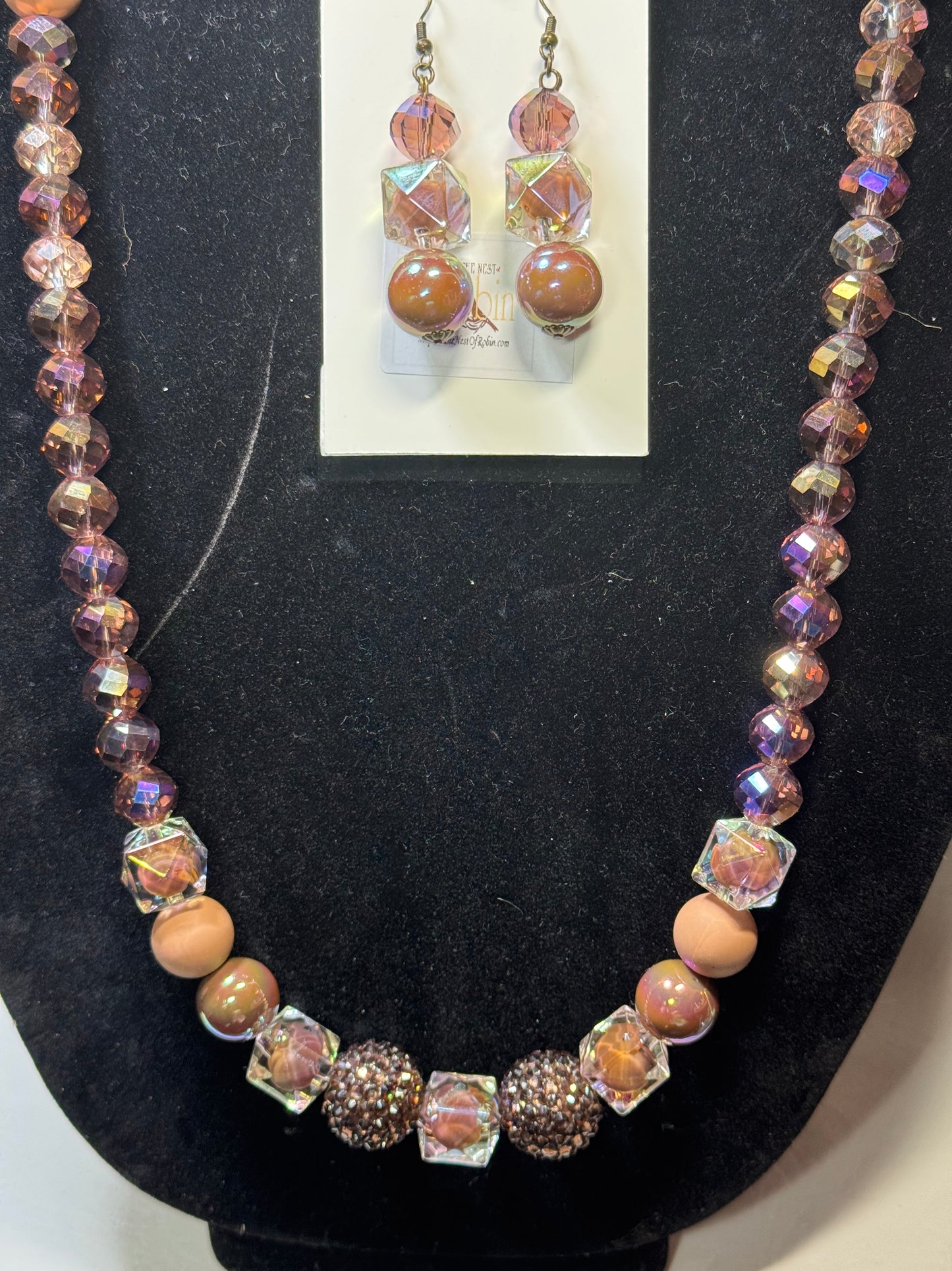 “ Mahalia” Necklace & Earrings Set