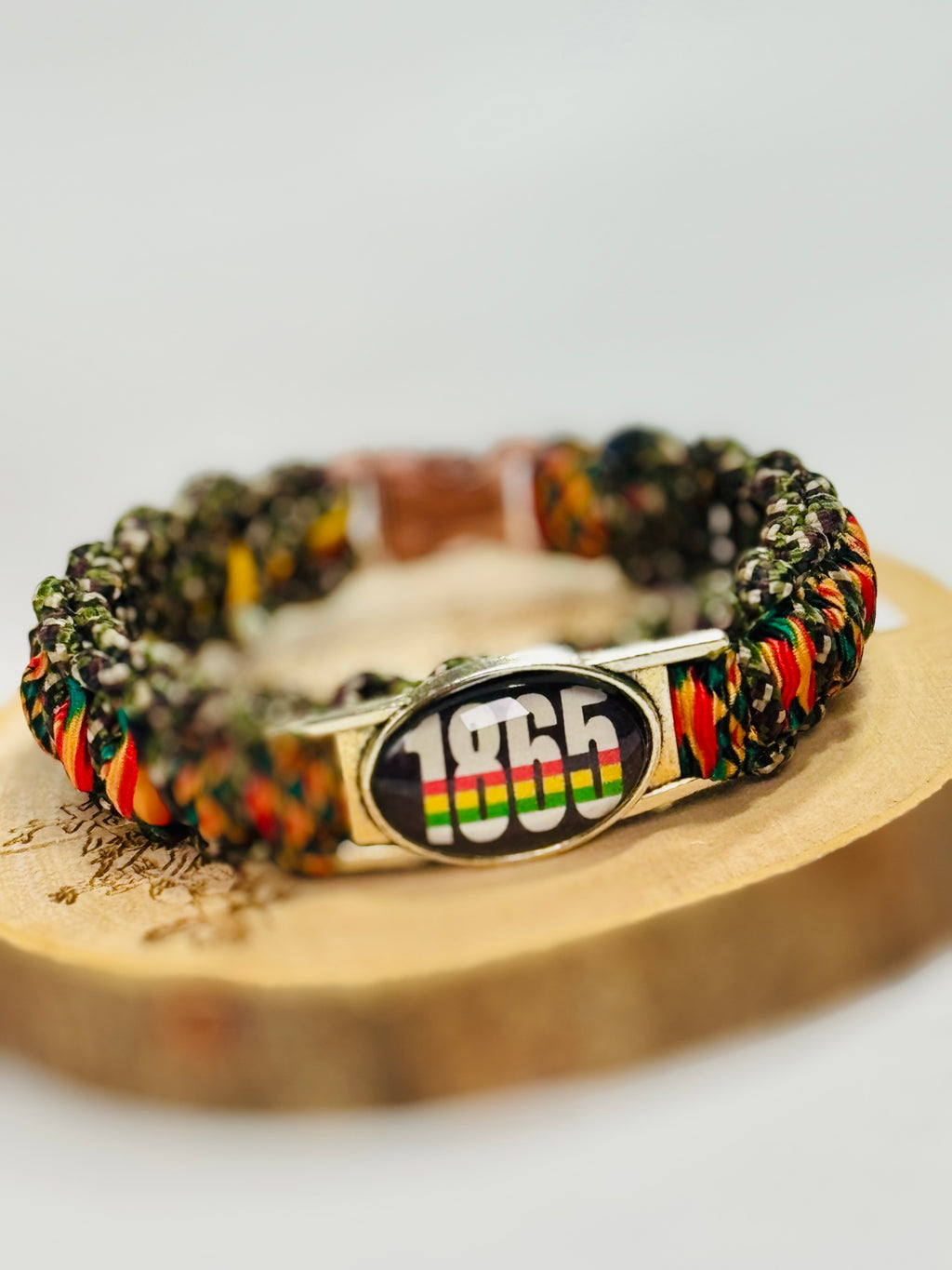 “1865 Kente” Braided Bracelet
