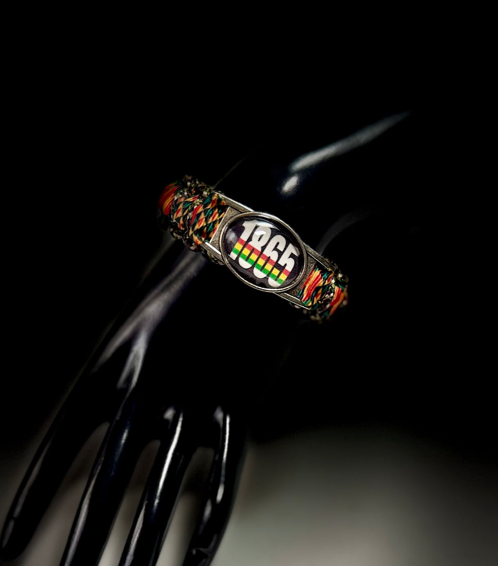 “1865 Kente” Braided Bracelet