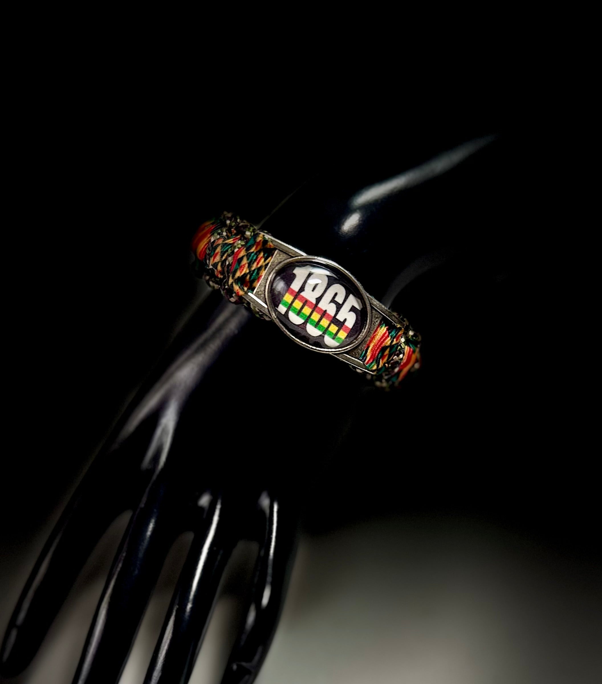 “1865 Kente” Braided Bracelet