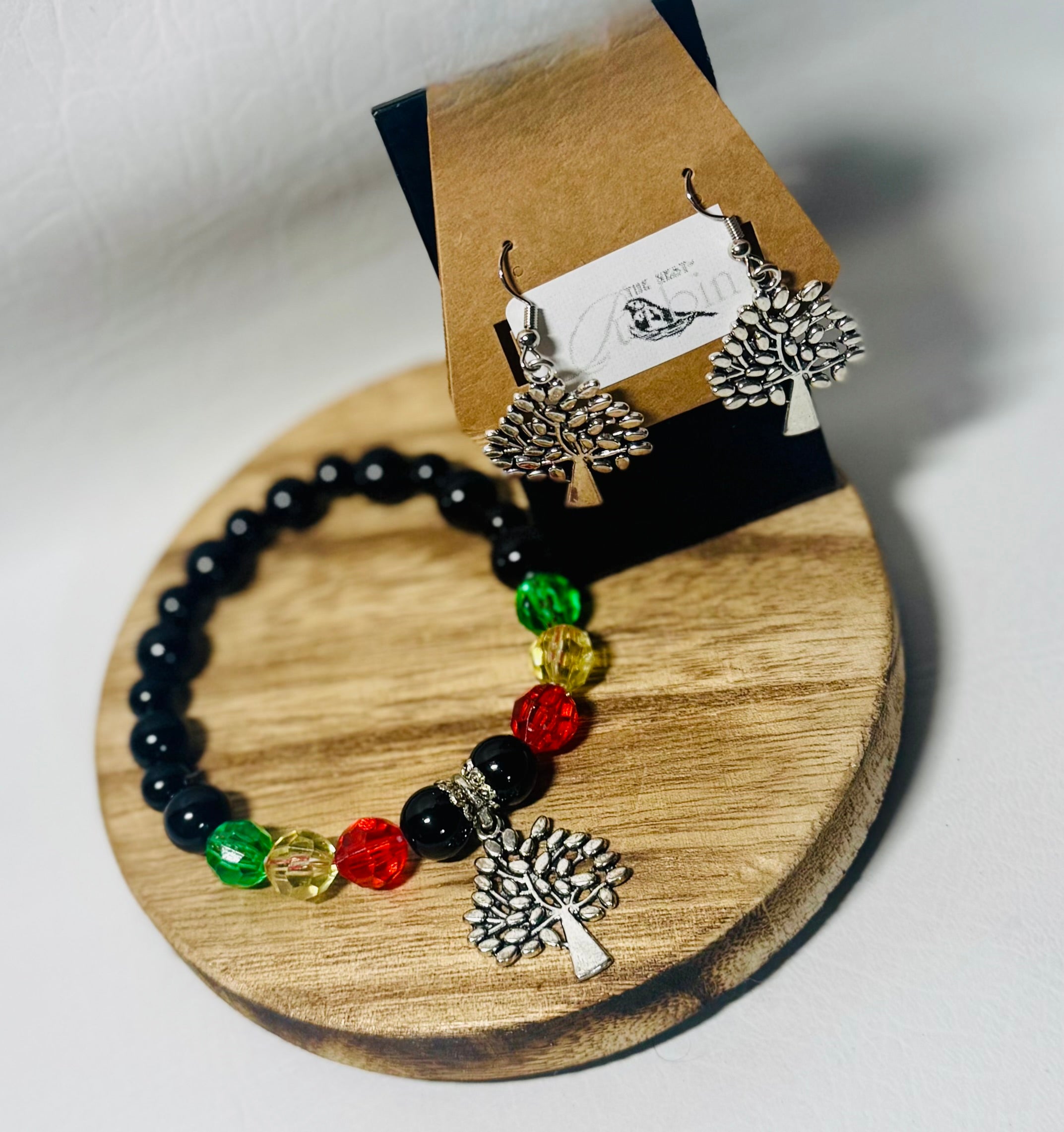 “Legacy of the Roots” Bracelet & Earrings Set