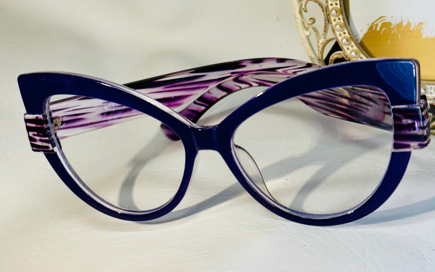 “Plum Pudding” Fashion Glasses