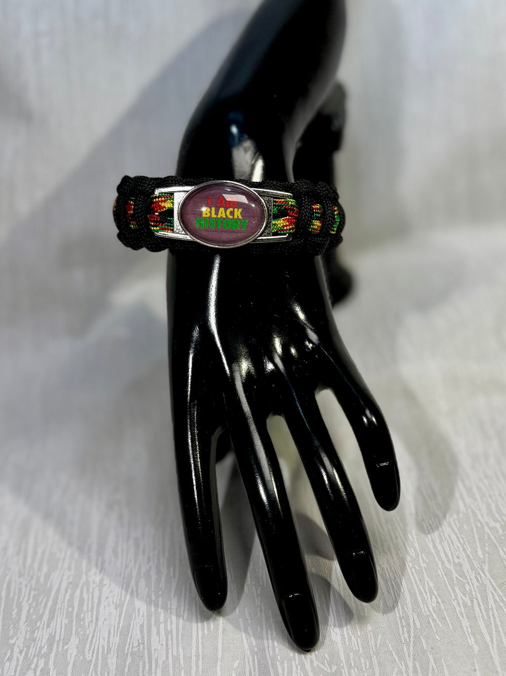 “I Am Black History” braided Bracelet