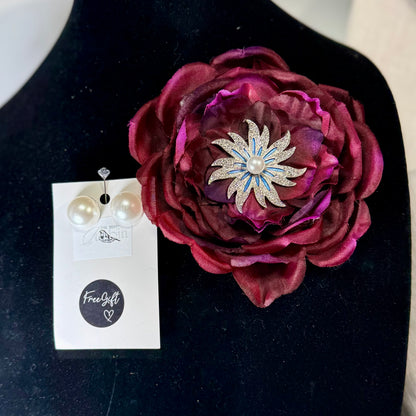 “ Brooklyn” Floral Brooch Set