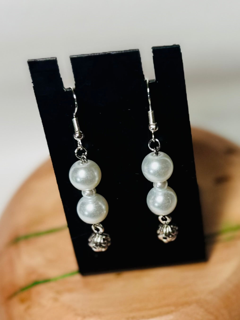 “Pearl Drops” Dangling Earrings