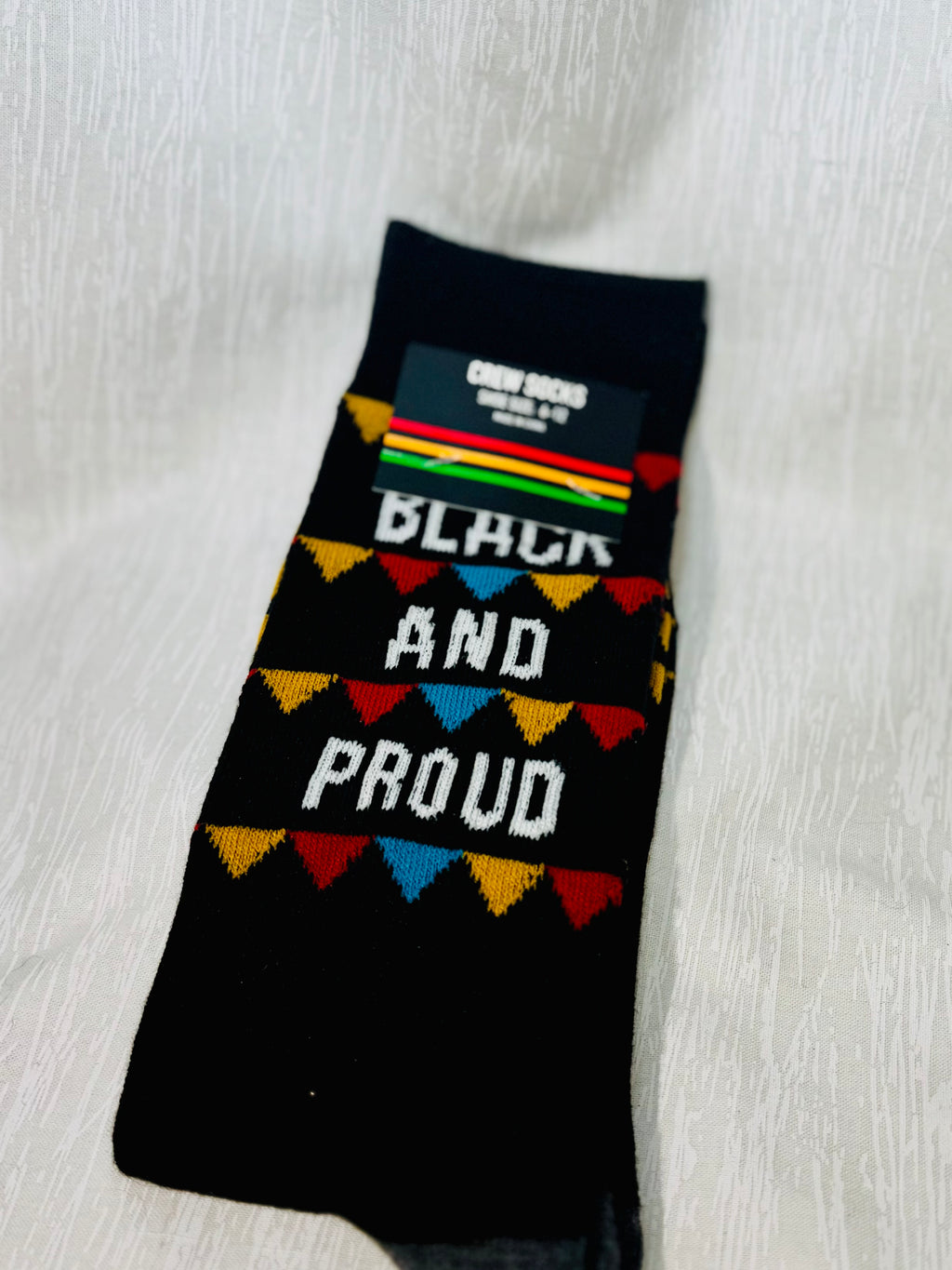 "Black And Proud" Socks