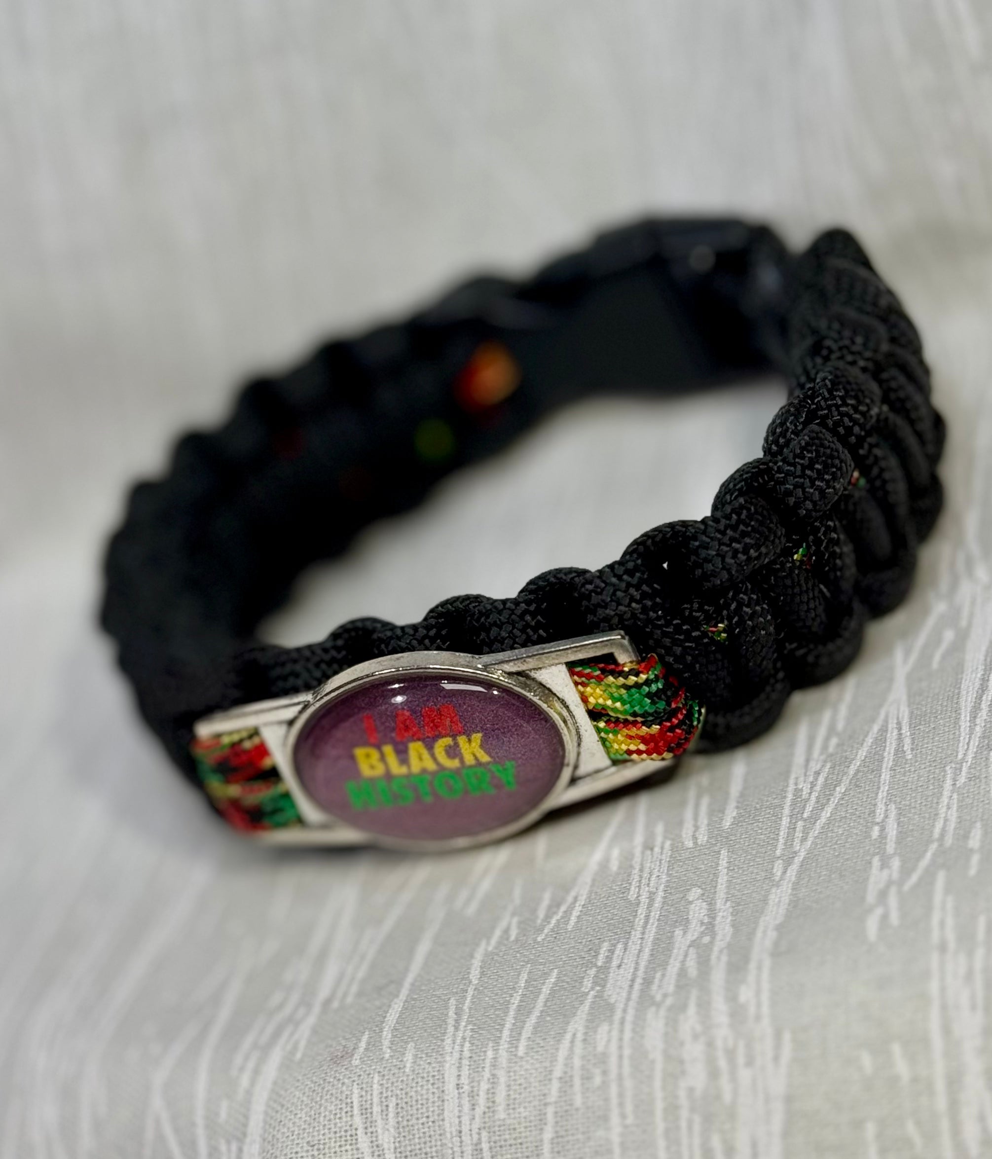“I Am Black History” braided Bracelet