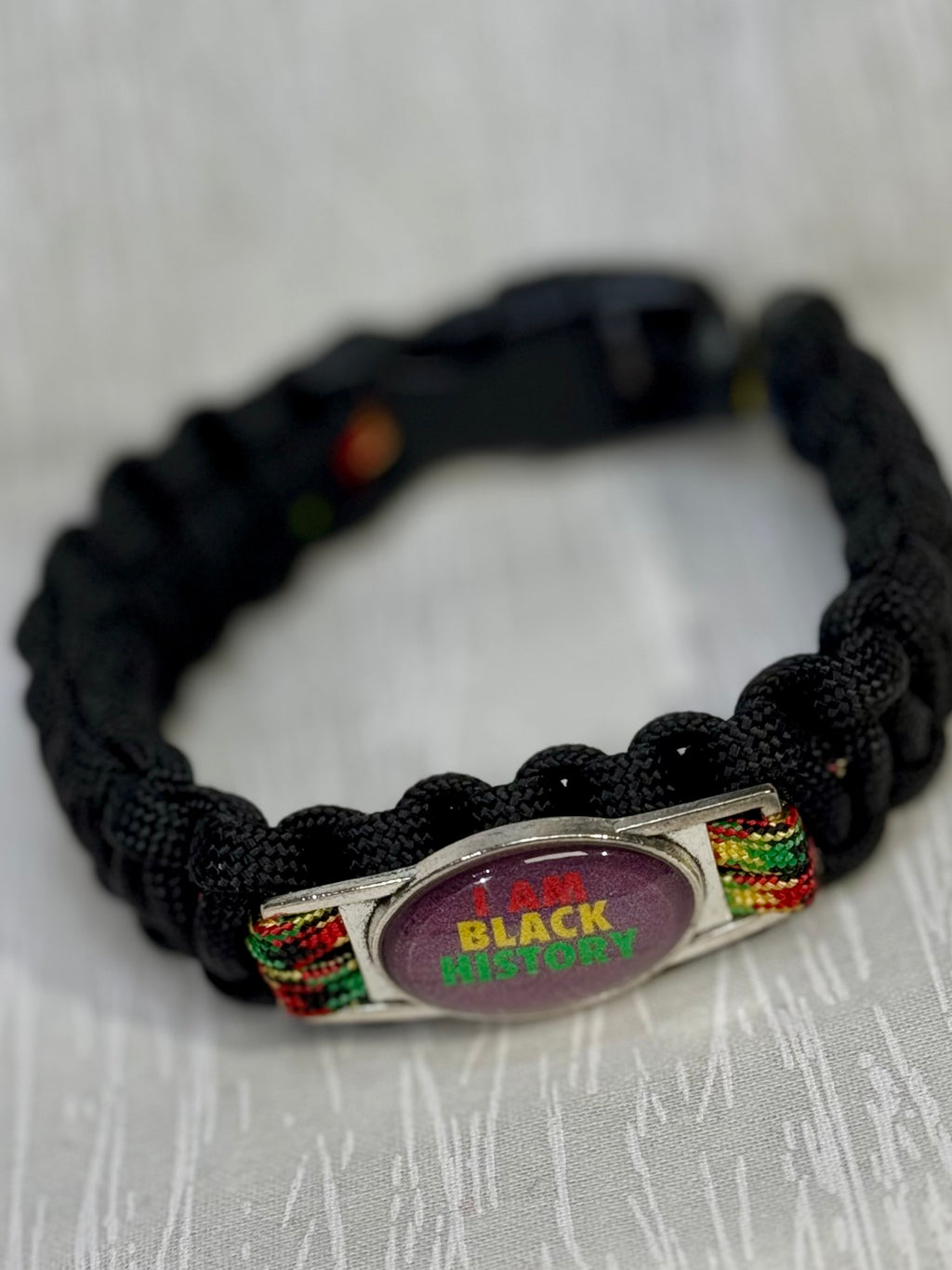 “I Am Black History” braided Bracelet