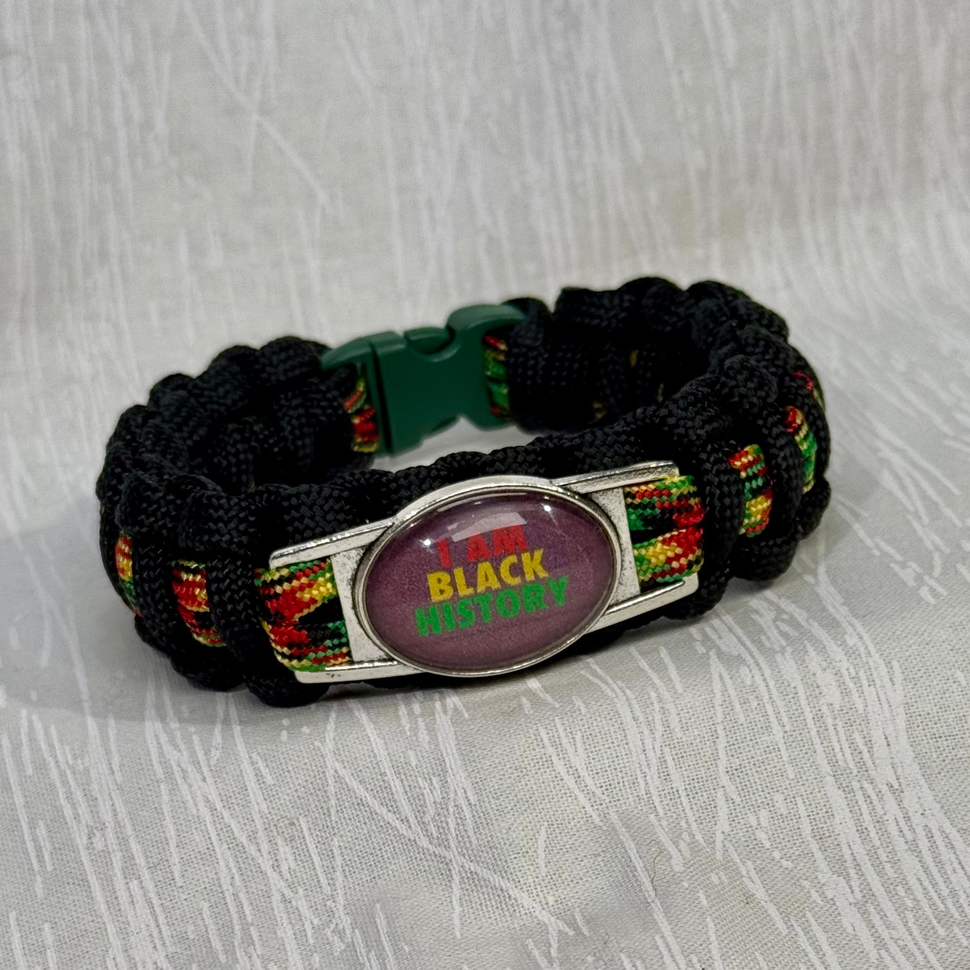 “I Am Black History” braided Bracelet