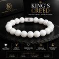 King’s Creed Genuine Stone Bracelet