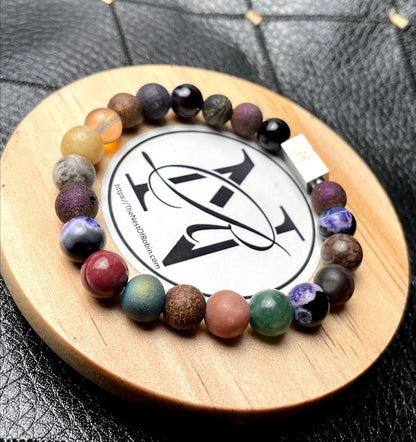 "Colors" Genuine Stone Bracelet