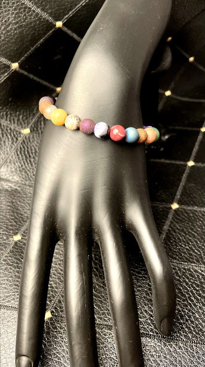 "Colors" Genuine Stone Bracelet