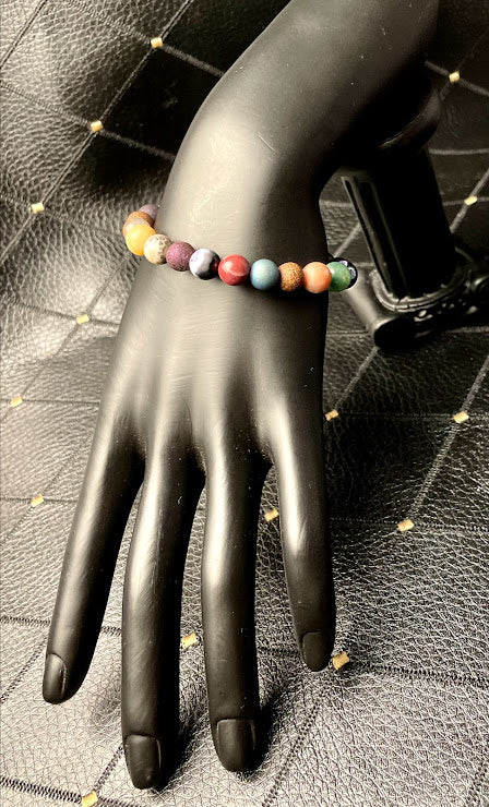 "Colors" Genuine Stone Bracelet