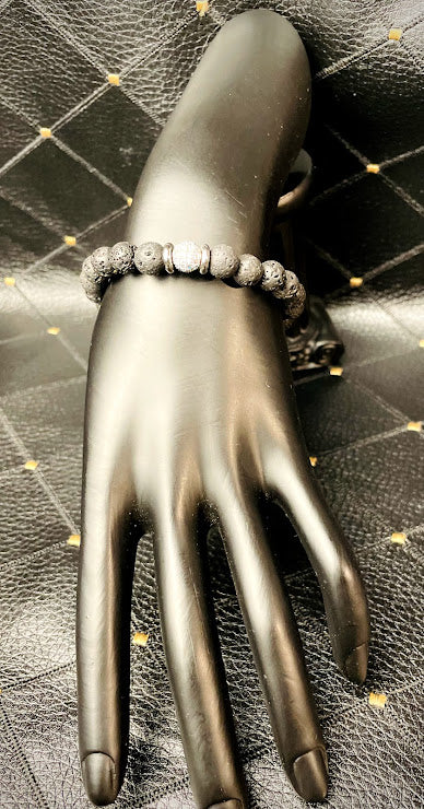 Clearance Item- "Boss" Genuine Stone Bracelet