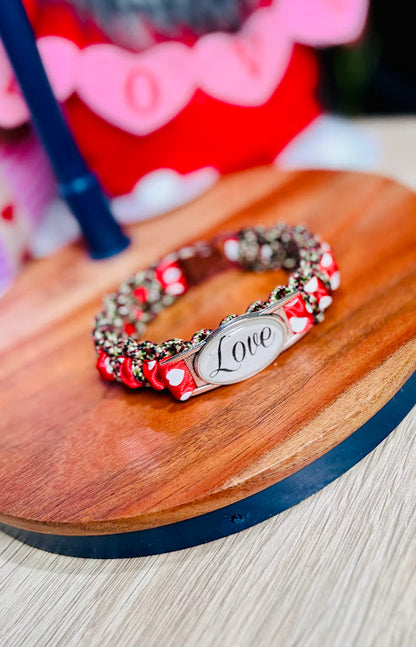 "Love" Braided Bracelet