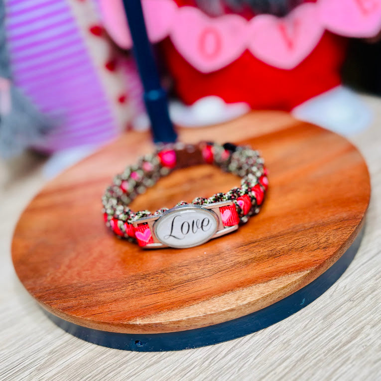 "Love" Braided Bracelet