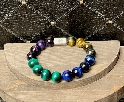 "Tiger's Eye" Genuine Stone Bracelet