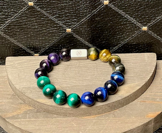 "Tiger's Eye" Genuine Stone Bracelet