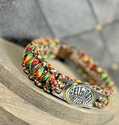 "Celebrate Juneteenth" Braided Bracelet