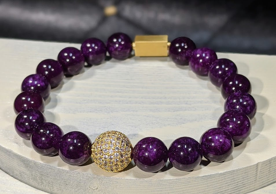 "Royalty" Genuine Stone Bracelet